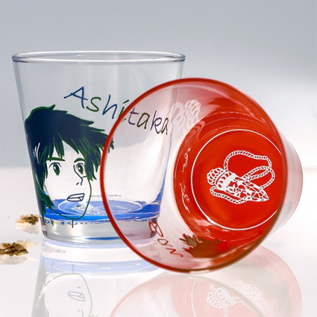 Set 2 Verres San & Ashitaka - Princesse Mononoké