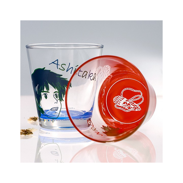 Set 2 Verres San & Ashitaka - Princesse Mononoké