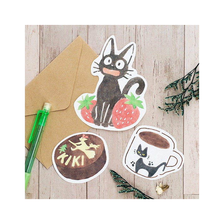 Mini-Papier à Lettres à Découper Kiriko Café - Kiki La Petite Sorcièr
