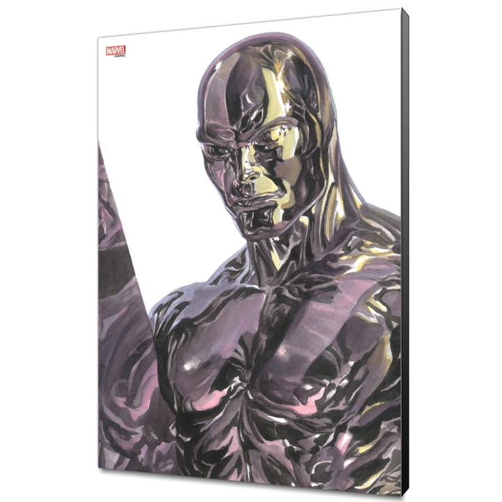 Tableau Marvel Heroes - Alex Ross - Silver Surfer - 30x45cm