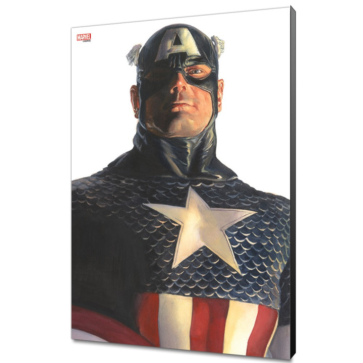 Laminage Marvel Heroes - Alex Ross - Captain America - 30x45cm
