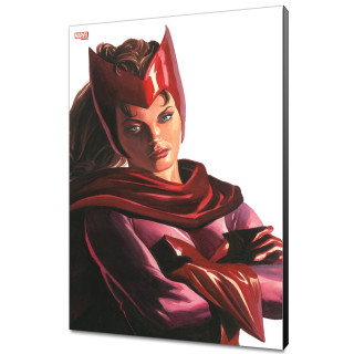 Laminage Marvel Heroes - Alex Ross - Scarlet Witch - 30x45cm