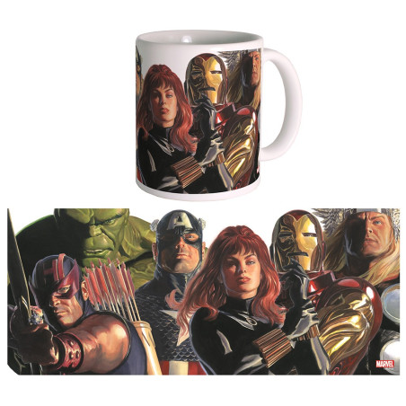 Mug Marvel Heroes - Alex Ross - The Avengers