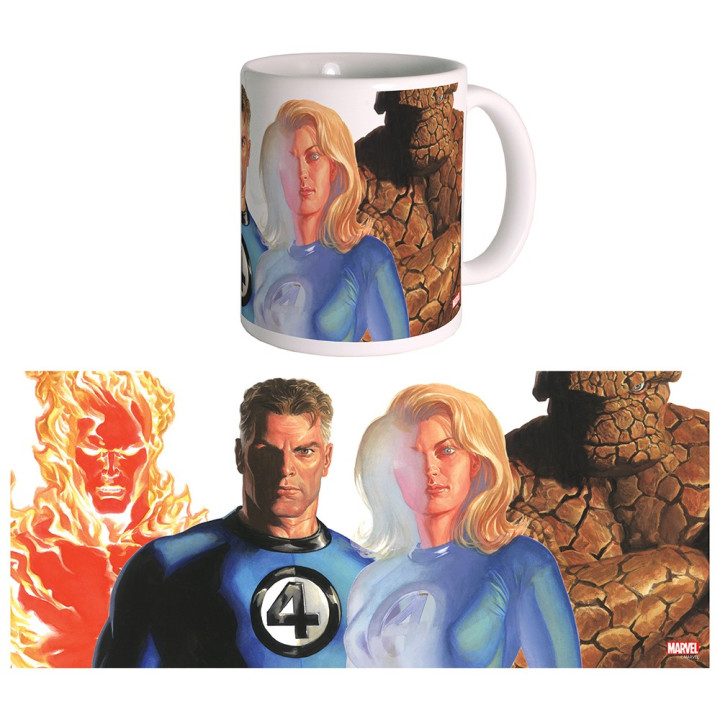 Mug Marvel Heroes - Alex Ross - The Fantastic Four