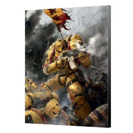 Tableau 36.6X50 - Imperial fist - Warhammer 40K