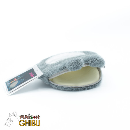 PORTE-MONNAIE PELUCHE TOTORO GRIS - MON VOISIN TOTORO
