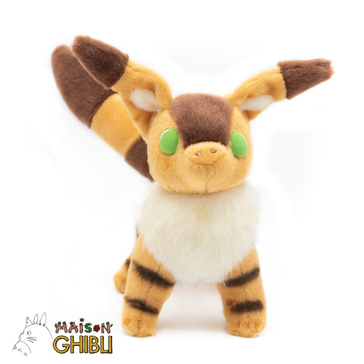 PELUCHE RENARD ÉCUREUIL DEBOUT - LE CHATEAU DANS LE CIEL