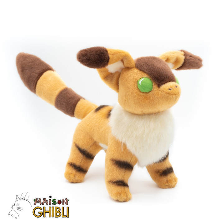 PELUCHE RENARD ÉCUREUIL DEBOUT - LE CHATEAU DANS LE CIEL