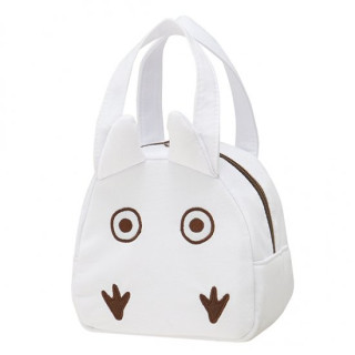 Sac à Lunch Totoro Blanc Tissu - Mon Voisin Totoro
