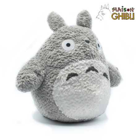 PELUCHE TOTORO GRIS FLUFFY BIG L - MON VOISIN TOTORO