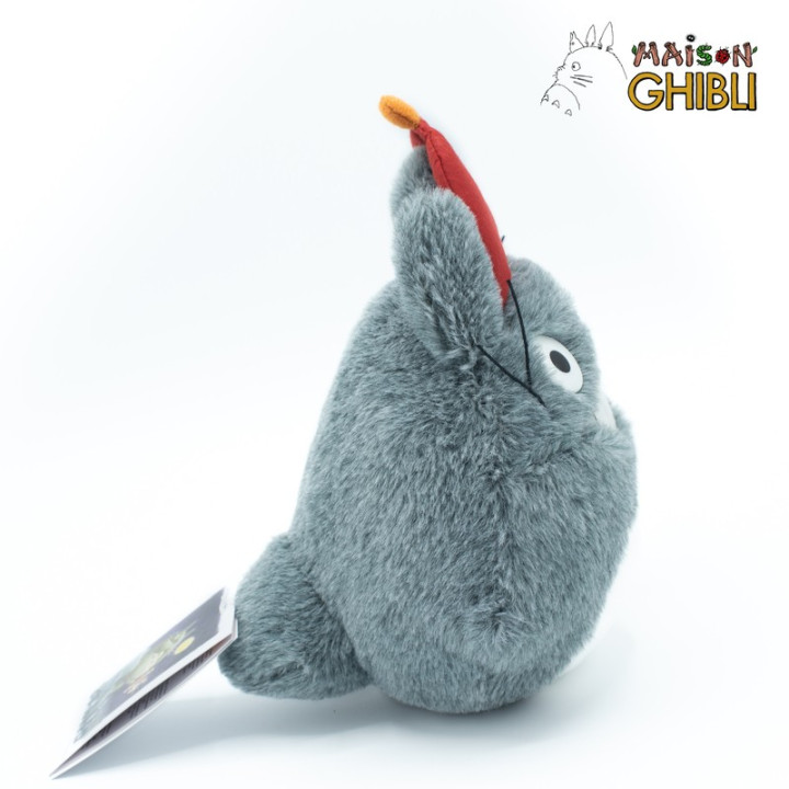 PLUSH TOTORO WITH RED UMBRELLA - MY NEIGHBOR TOTORO
