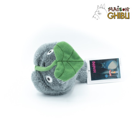 PELUCHE BEANBAG TOTORO AVEC SA FEUILLE - MON VOISIN TOTORO