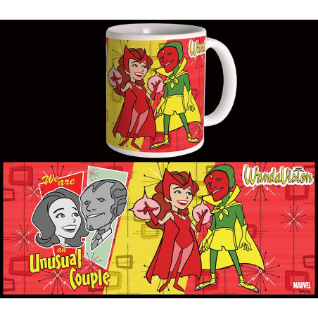 Mug Wandavision - Unusual couple