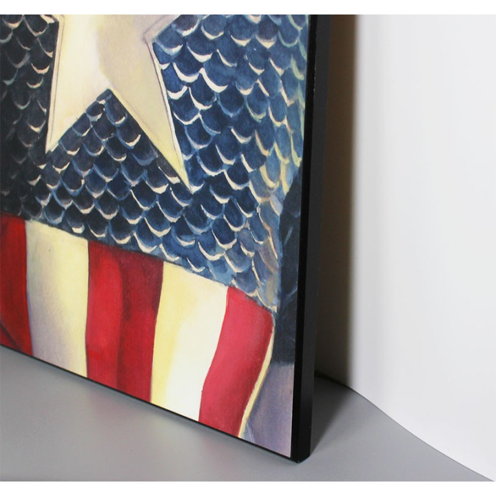 Laminage Marvel Heroes - Alex Ross - Captain America - 30x45cm