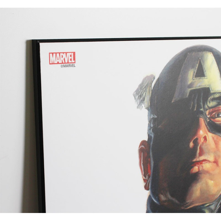 Laminage Marvel Heroes - Alex Ross - Captain America - 30x45cm