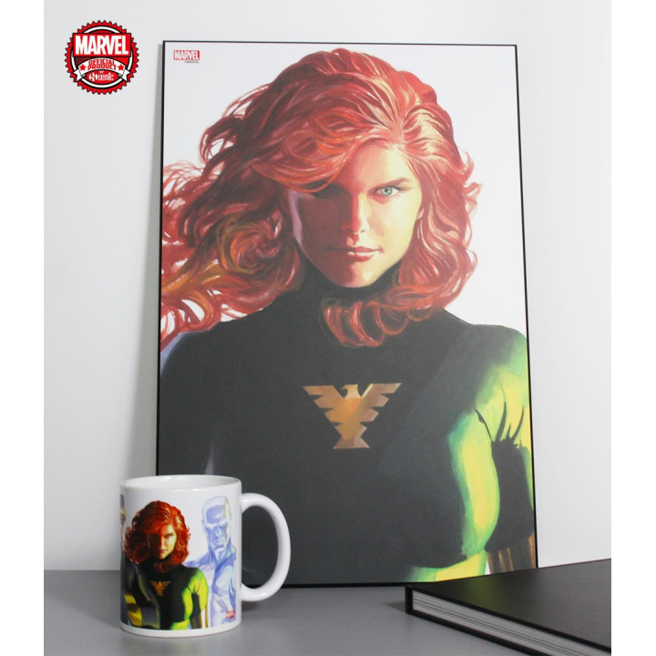Laminage Marvel Heroes - Alex Ross - Phoenix - 30x45cm