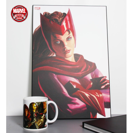 Laminage Marvel Heroes - Alex Ross - Scarlet Witch - 30x45cm