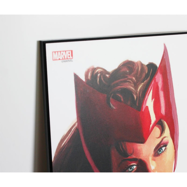 Laminage Marvel Heroes - Alex Ross - Scarlet Witch - 30x45cm
