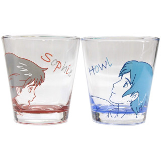 Set 2 Verres Sophie & Howl - Le Château Ambulant