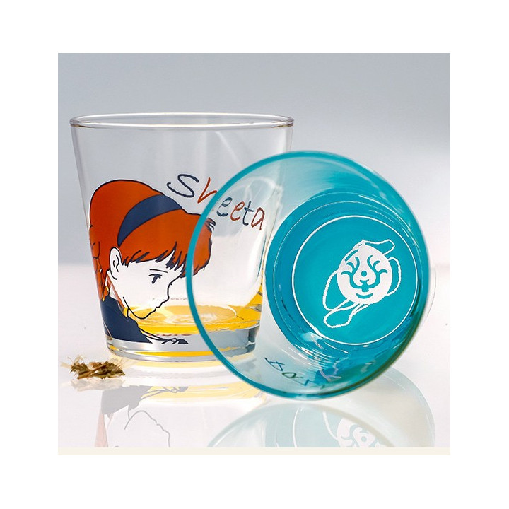 Set 2 Verres Sheeta & Pazu - Le Château Dans Le Ciel