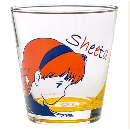 Set 2 Verres Sheeta & Pazu - Le Château Dans Le Ciel