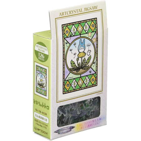 Puzzle Vitrail Totoro Pissenlit 126P - Mon Voisin Totoro