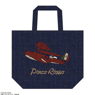 Sac en Laine Brodé Hydravion - Porco Rosso