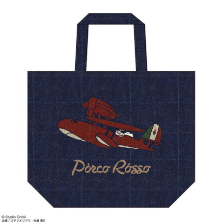 Sac en Laine Brodé Hydravion - Porco Rosso
