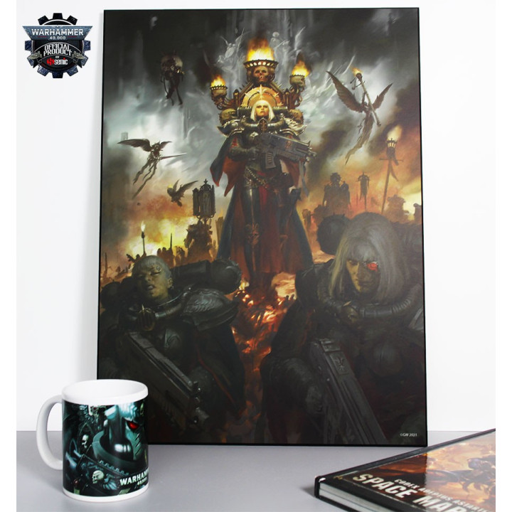 Tableau 36.6X50 - Sisters of battle - Warhammer 40K