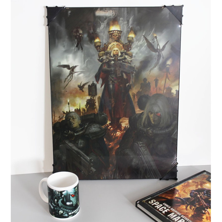 Tableau 36.6X50 - Sisters of battle - Warhammer 40K