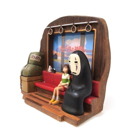 CADRE PHOTO CHIHIRO DAND LE TRAIN - LE VOYAGE DE CHIHIRO