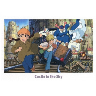 Carte postale - Le Château dans le Ciel