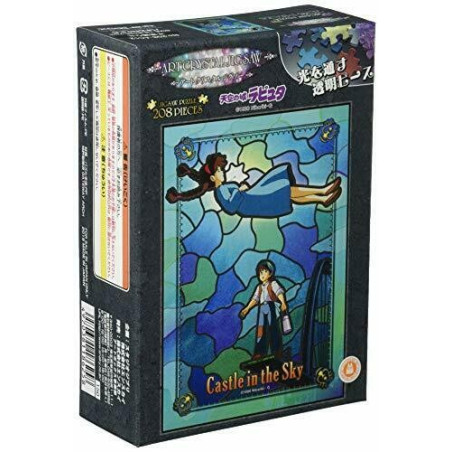 Puzzle Vitrail 208P Éclat Merveilleux - Le Château dans le Ciel