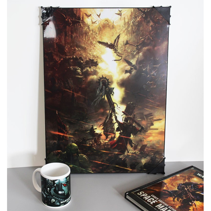 Tableau 36.6X50 -  the imperium - Warhammer 40K