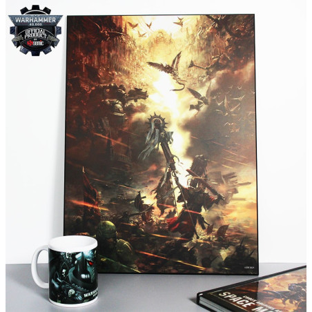 Tableau 36.6X50 -  the imperium - Warhammer 40K