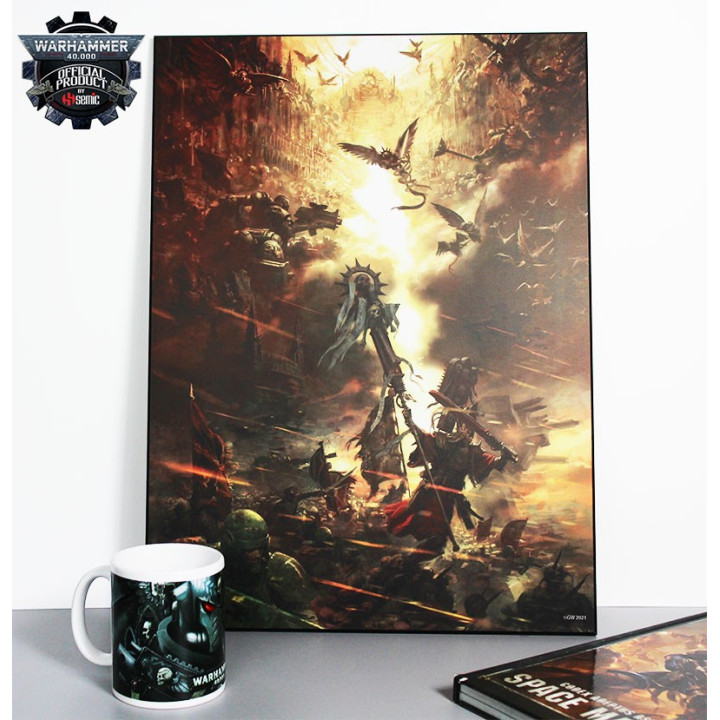 Tableau 36.6X50 -  the imperium - Warhammer 40K