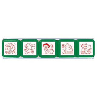 Set De Tampons Totoro En Action - Mon Voisin Totoro