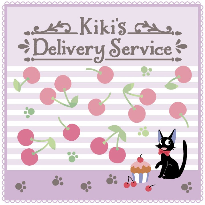 Mini Serviette L’heure du Goûter - Kiki La Petite Sorcière 23×23 cm