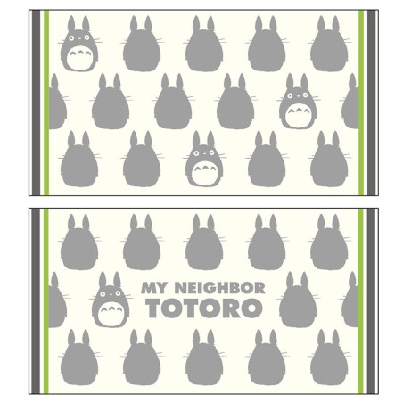 Taie d'oreiller Silhouette Totoro Gris - Mon Voisin Totoro 
