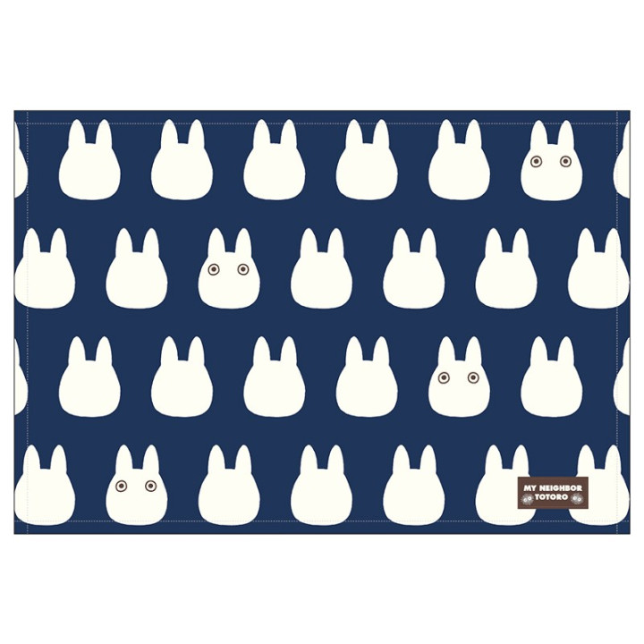Dessous de Table Silhouette Totoro Blanc - Mon Voisin Totoro