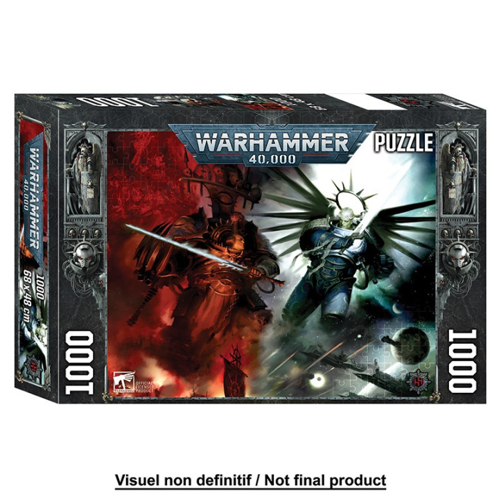 Puzzle 1000 Pcs - Gulliman Vs Abaddon - Warhammer 40K