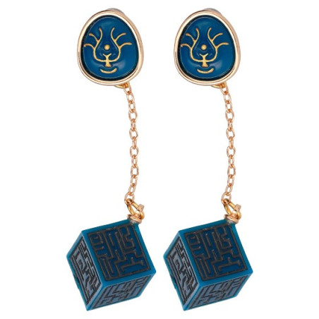 Bijou Boucle d’oreilles Cristal Volucite et Monolithe - Le Château da