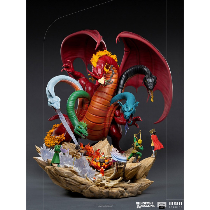Dungeons & Dragons - Tiamat Battle demi-art scale 1/20