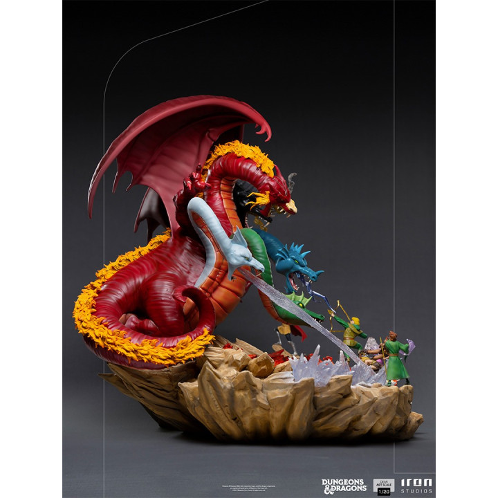 Dungeons & Dragons - Tiamat Battle demi-art scale 1/20