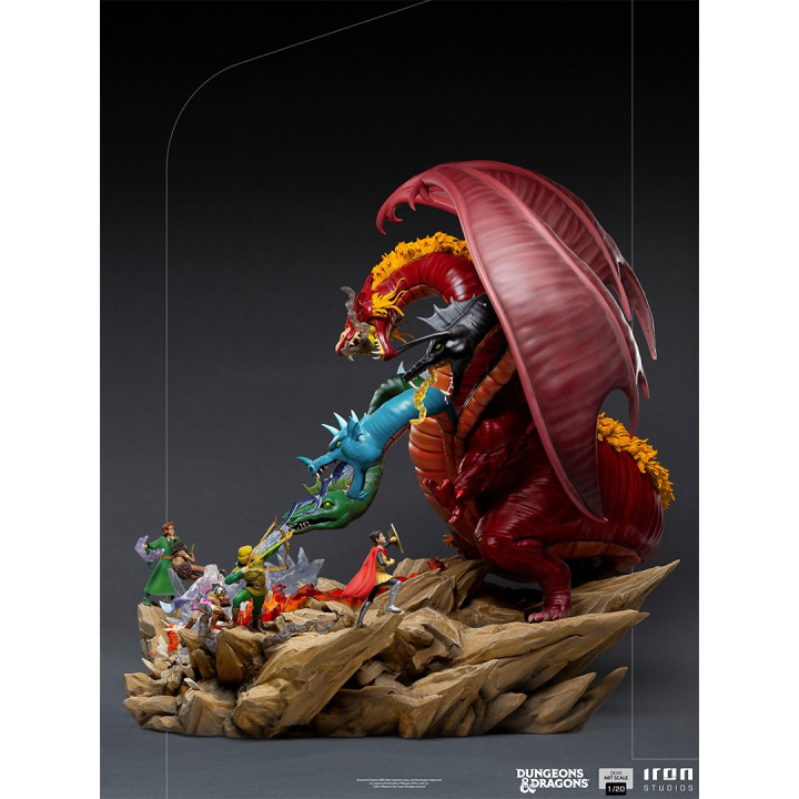 Dungeons & Dragons - Tiamat Battle demi-art scale 1/20