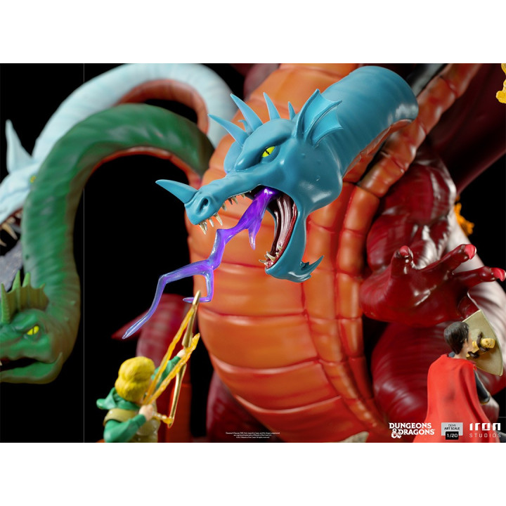 Dungeons & Dragons - Tiamat Battle demi-art scale 1/20