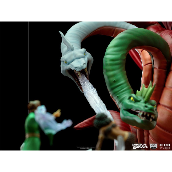 Dungeons & Dragons - Tiamat Battle demi-art scale 1/20