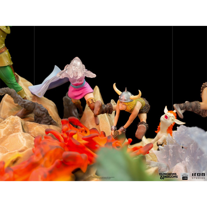 Dungeons & Dragons - Tiamat Battle demi-art scale 1/20