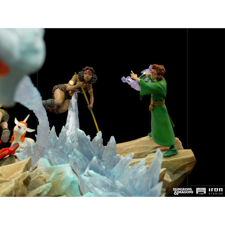 Dungeons & Dragons - Tiamat Battle demi-art scale 1/20