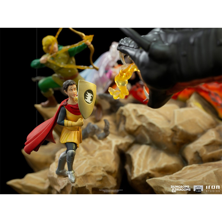 Dungeons & Dragons - Tiamat Battle demi-art scale 1/20